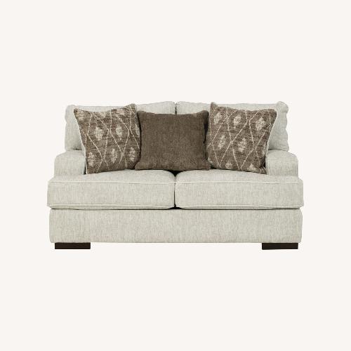 Used Ashley Furniture Alesandra Fabric Loveseat for sale on AptDeco