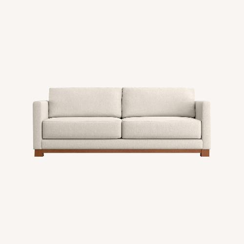 Used Crate & Barrel Gather White Couch  for sale on AptDeco