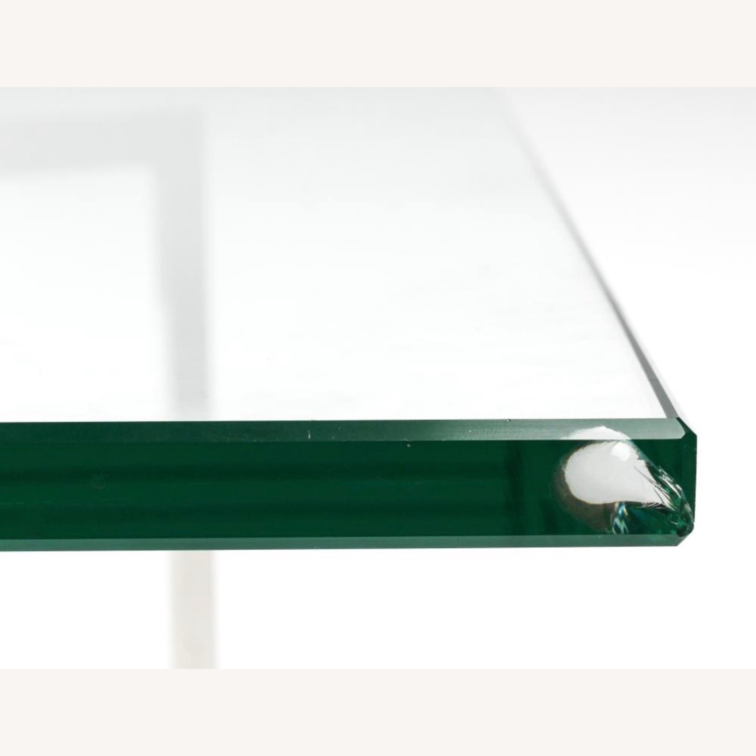 Mies Van der Rohe–Style Glass Coffee Table - image-5