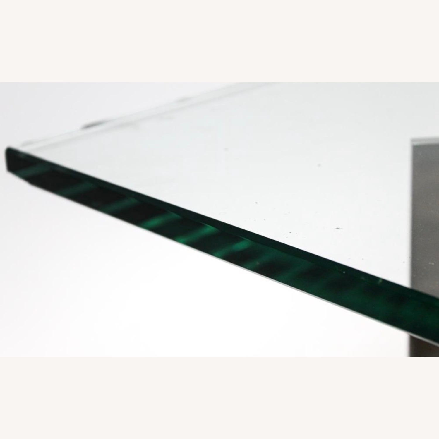 Mies Van der Rohe–Style Glass Coffee Table - image-3