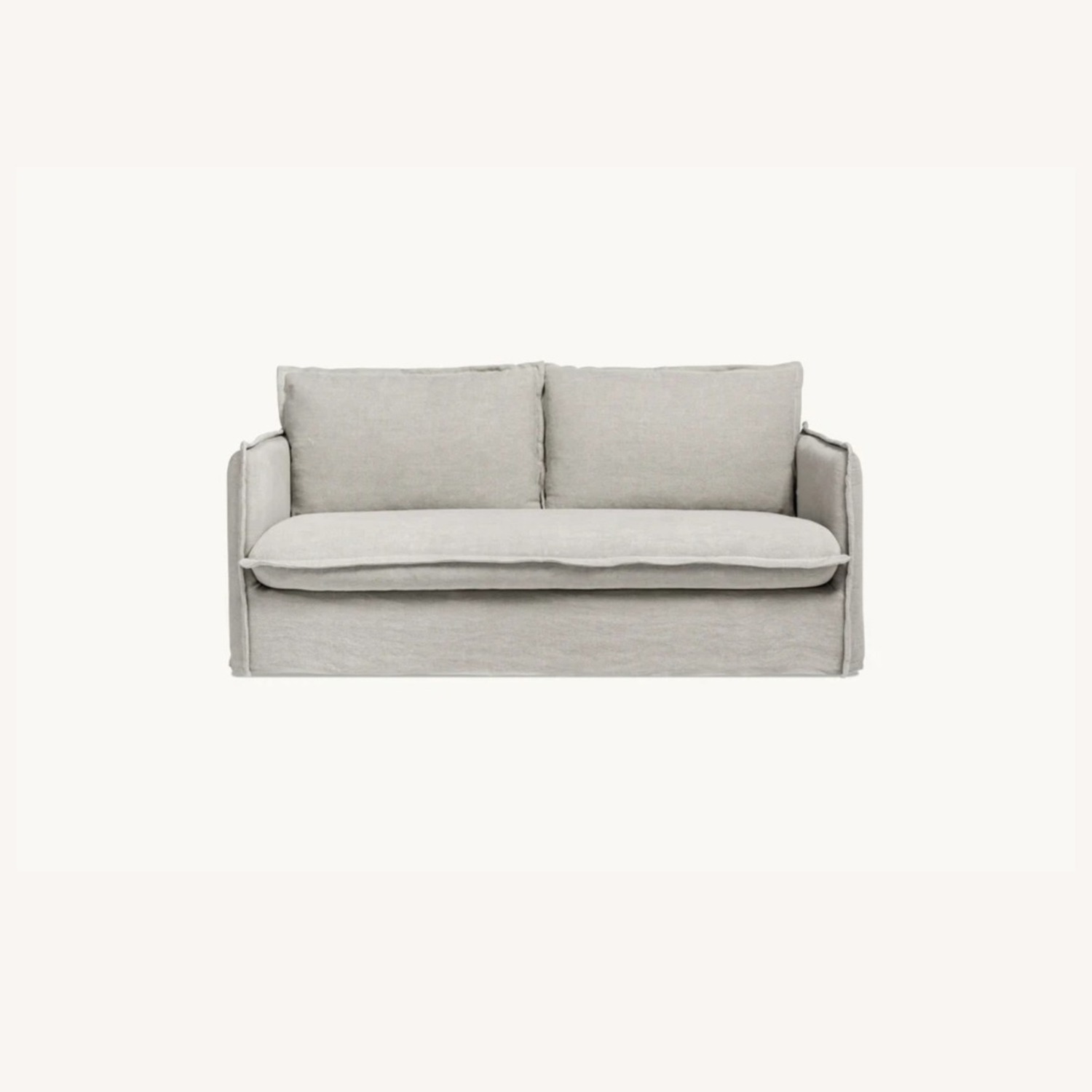 Sixpenny Neva Down-Filled Linen Sofa - image-1