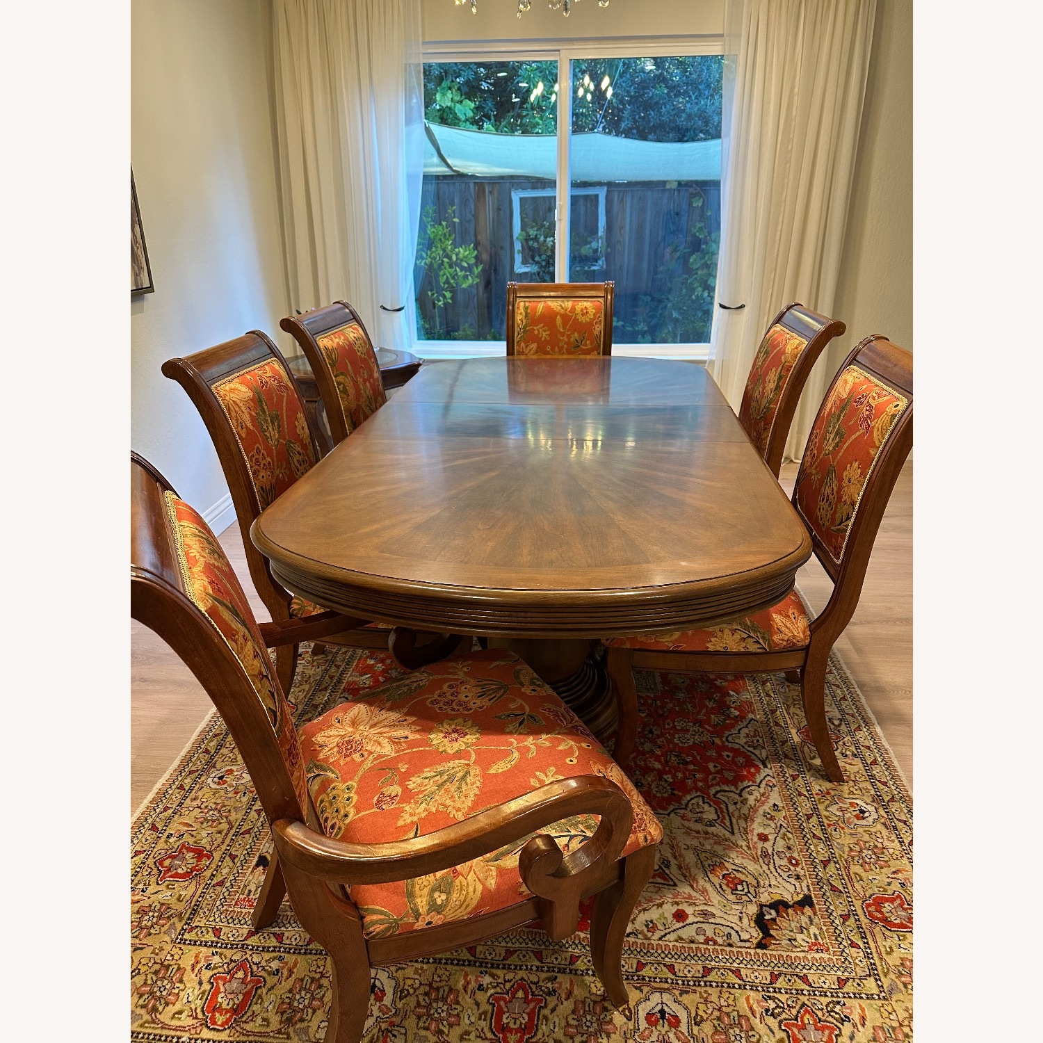 Elegant Solid Wood Dining Set - image-1