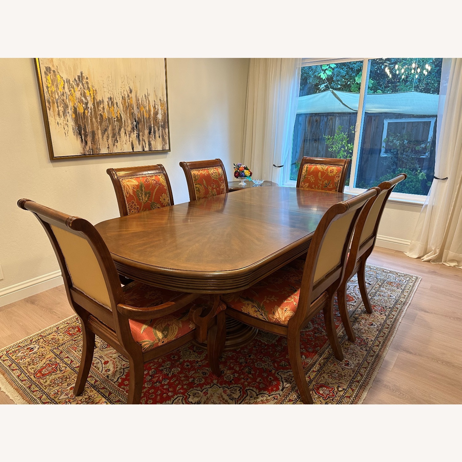 Elegant Solid Wood Dining Set - image-2