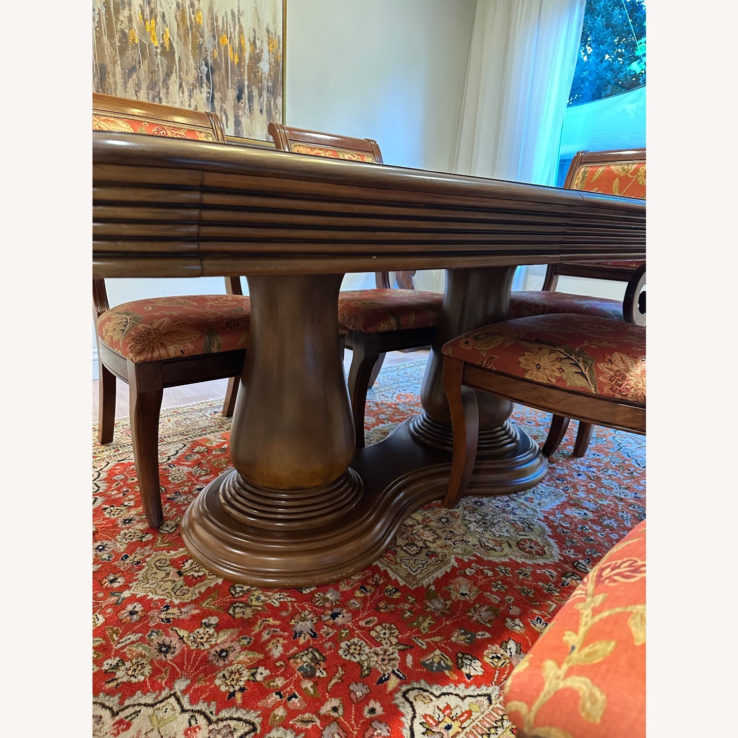 Elegant Solid Wood Dining Set - image-7