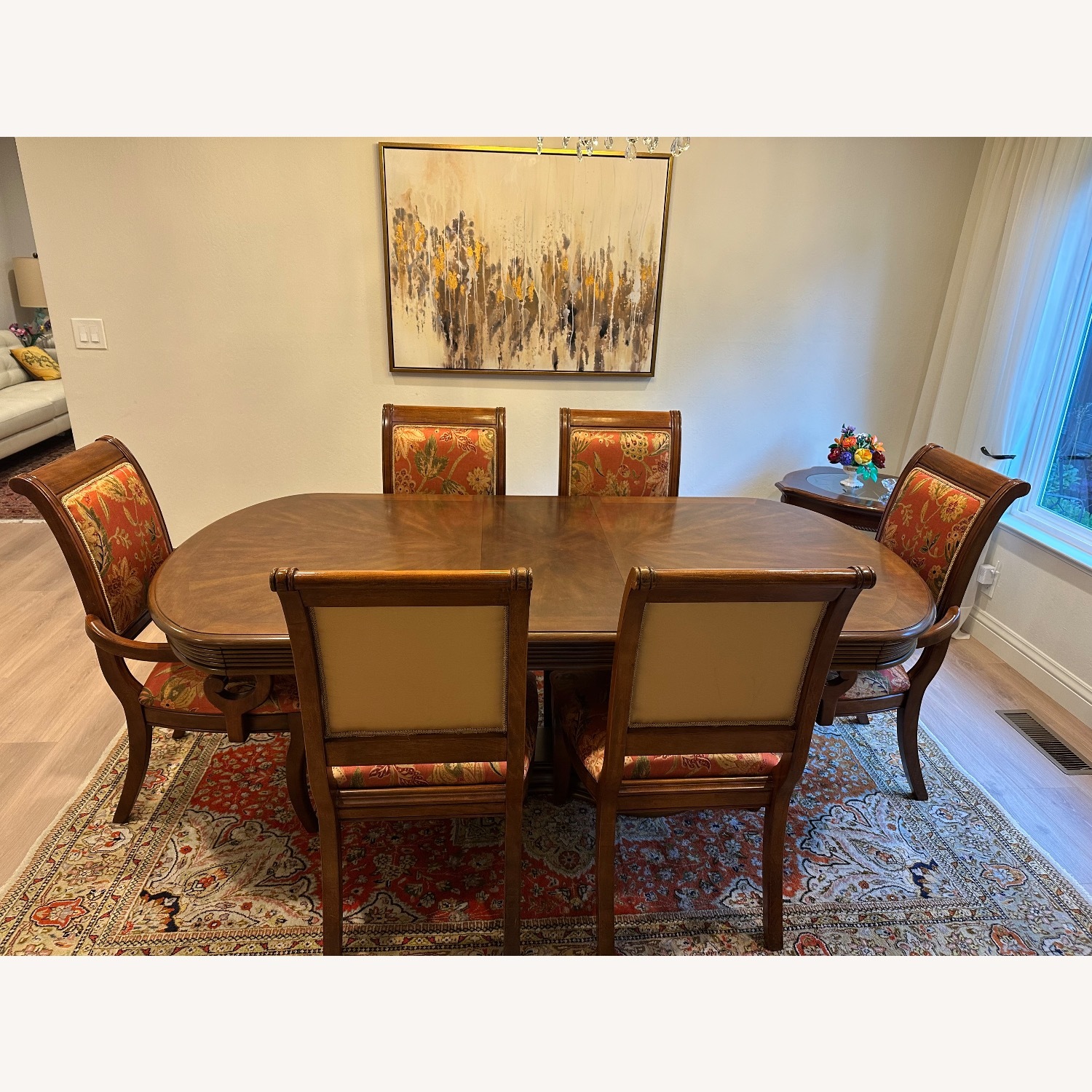 Elegant Solid Wood Dining Set - image-3