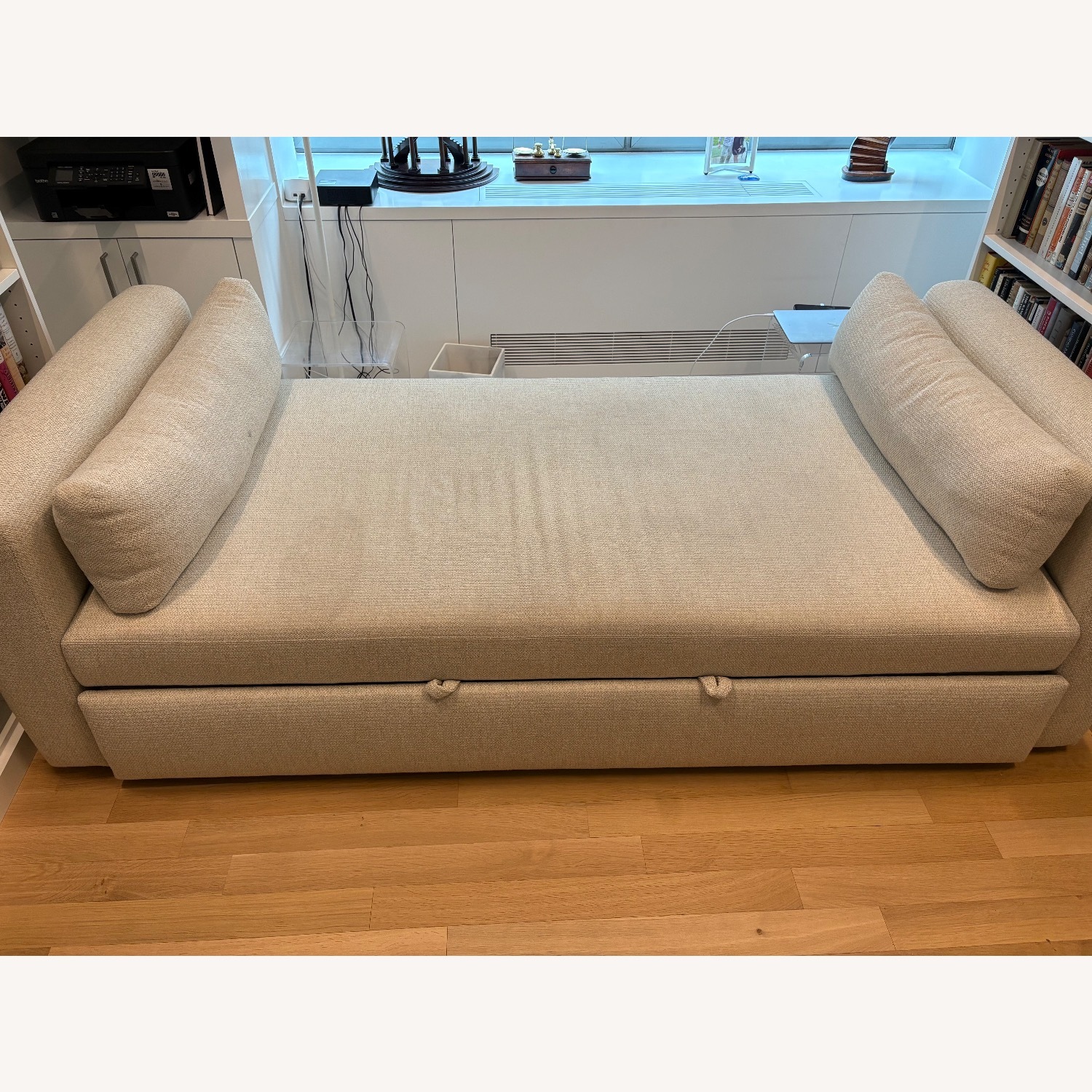 Room & Board Oxford White Fabric Daybed - image-2