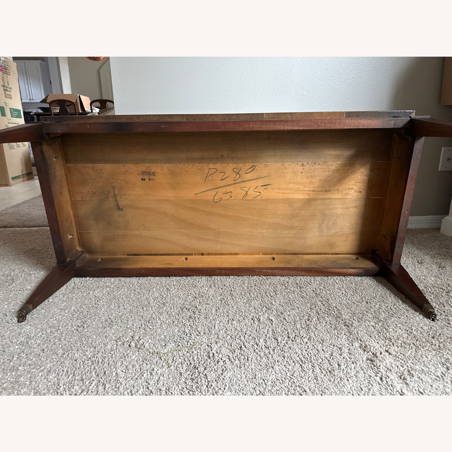 Vintage/Antique Finds Wood Coffee Table - image-11