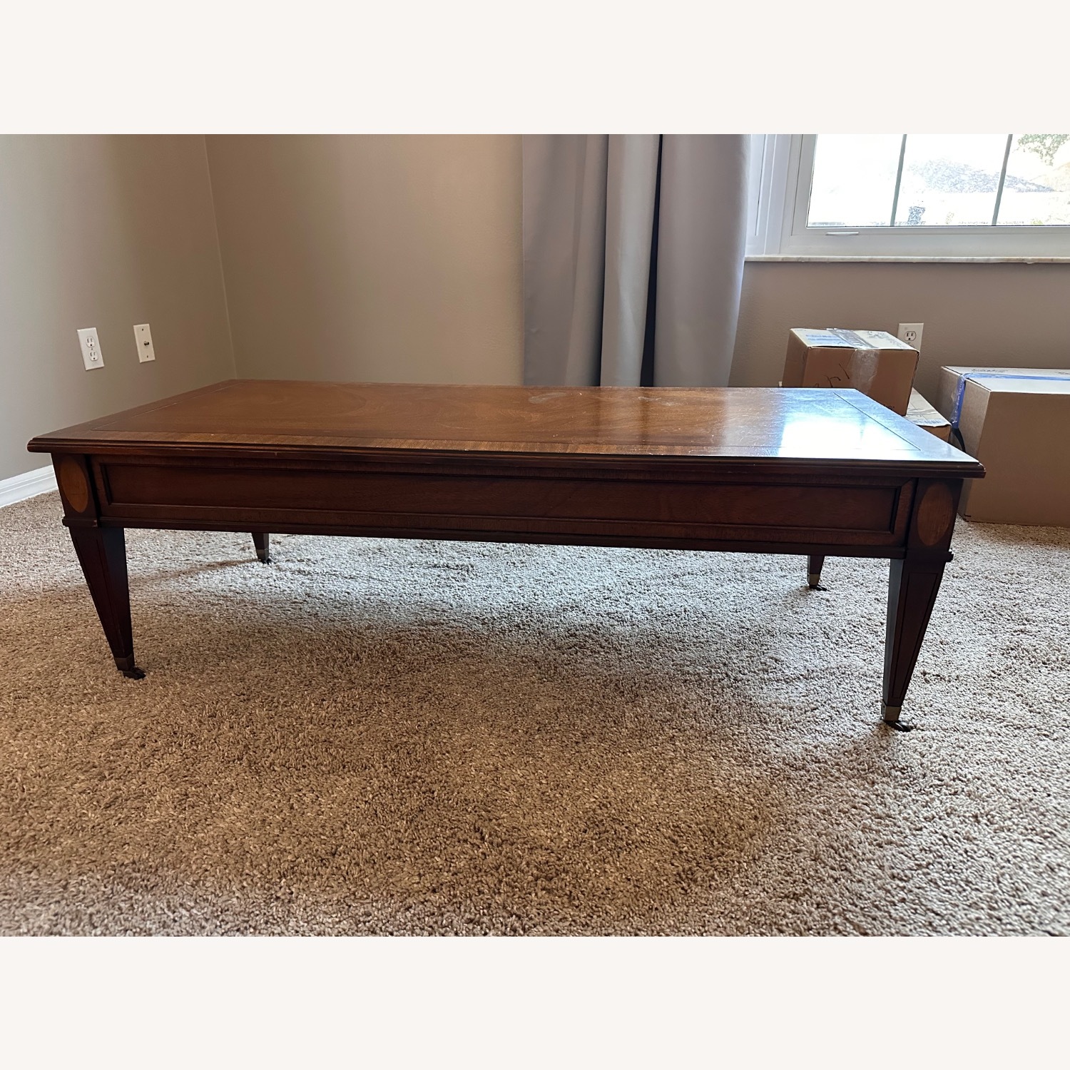 Vintage/Antique Finds Wood Coffee Table - image-8