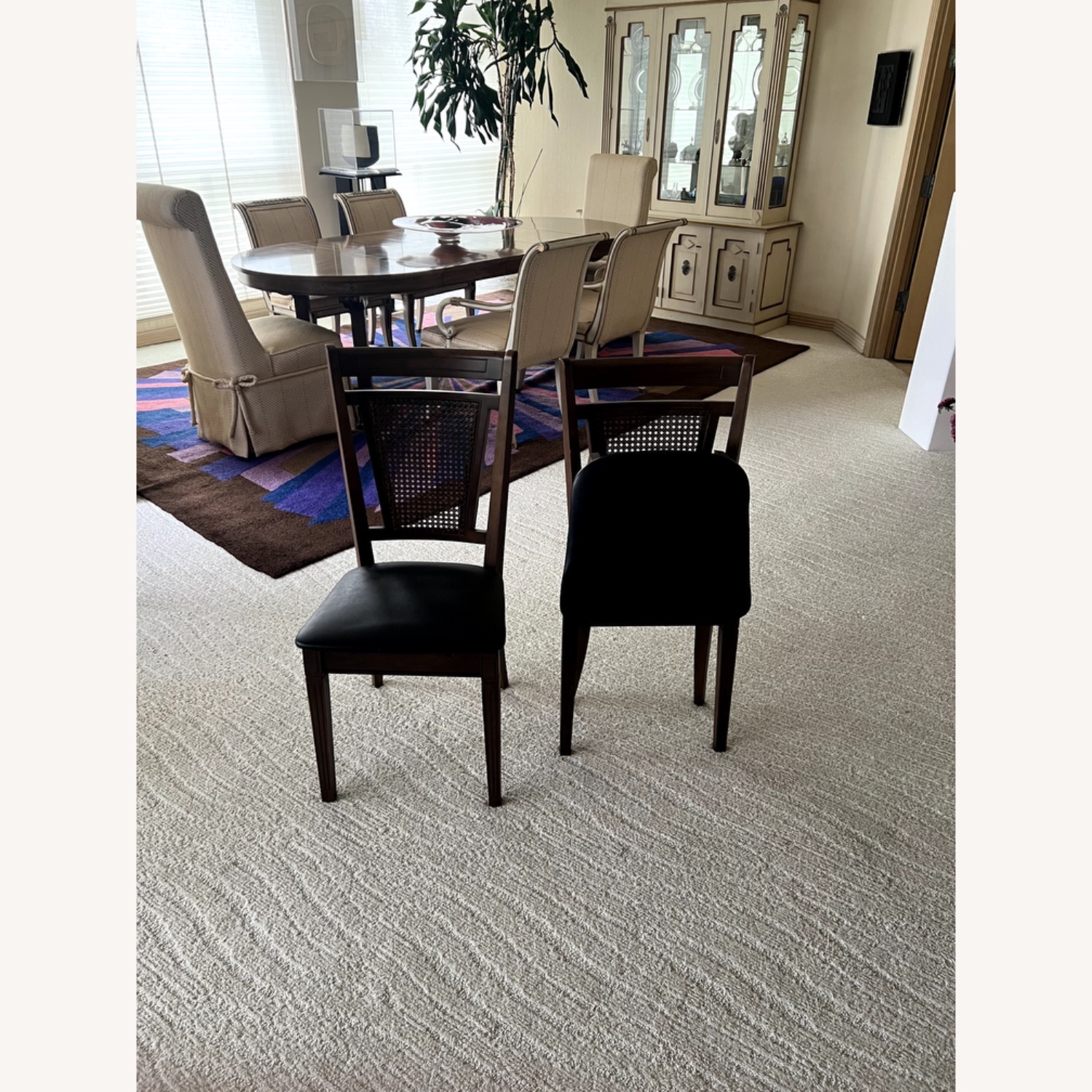 Stakmore Dark Brown Wood Dining Chair - image-3