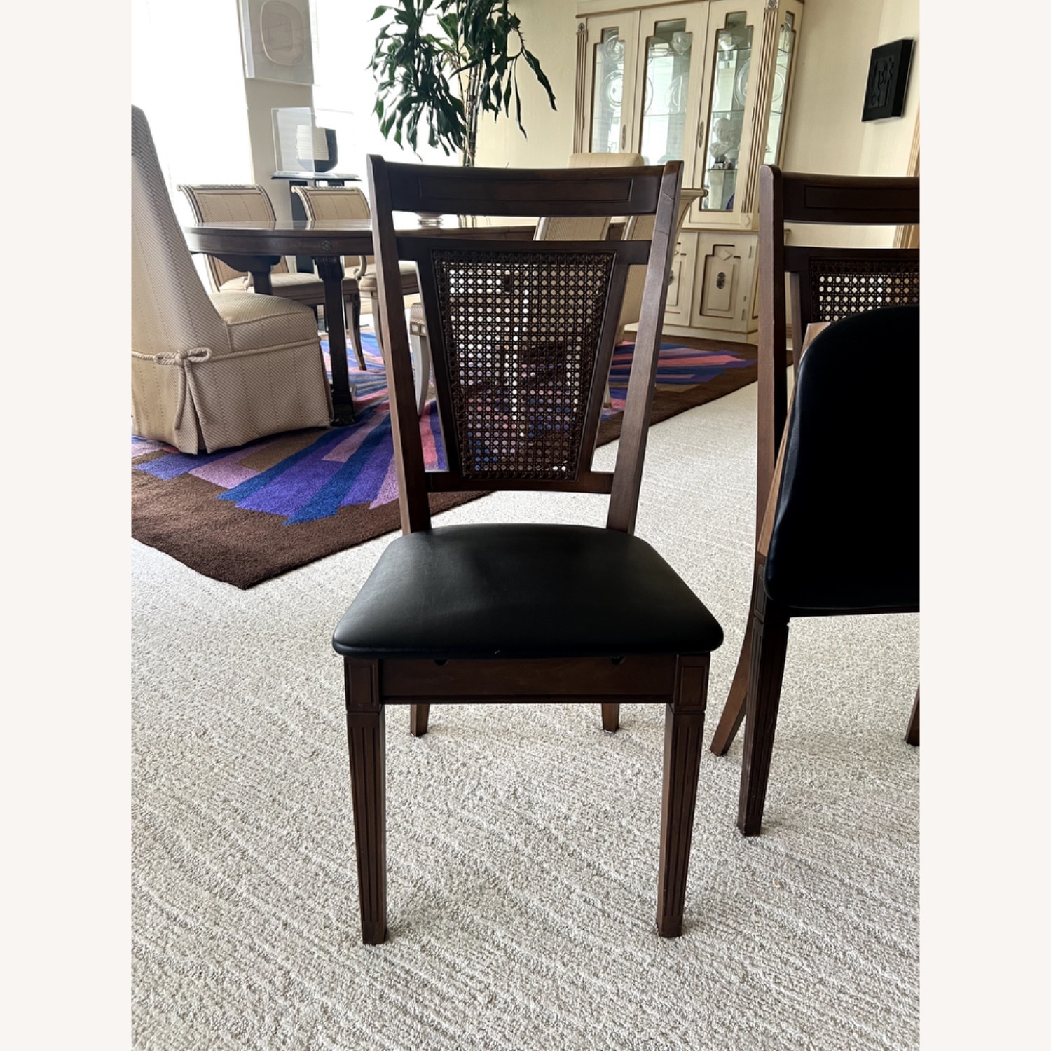 Stakmore Dark Brown Wood Dining Chair - image-2