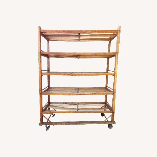 Used Vintage/Antique Finds Wood Boot Drying Rack for sale on AptDeco