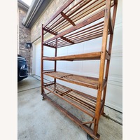 Vintage/Antique Finds Wood Boot Drying Rack - AptDeco