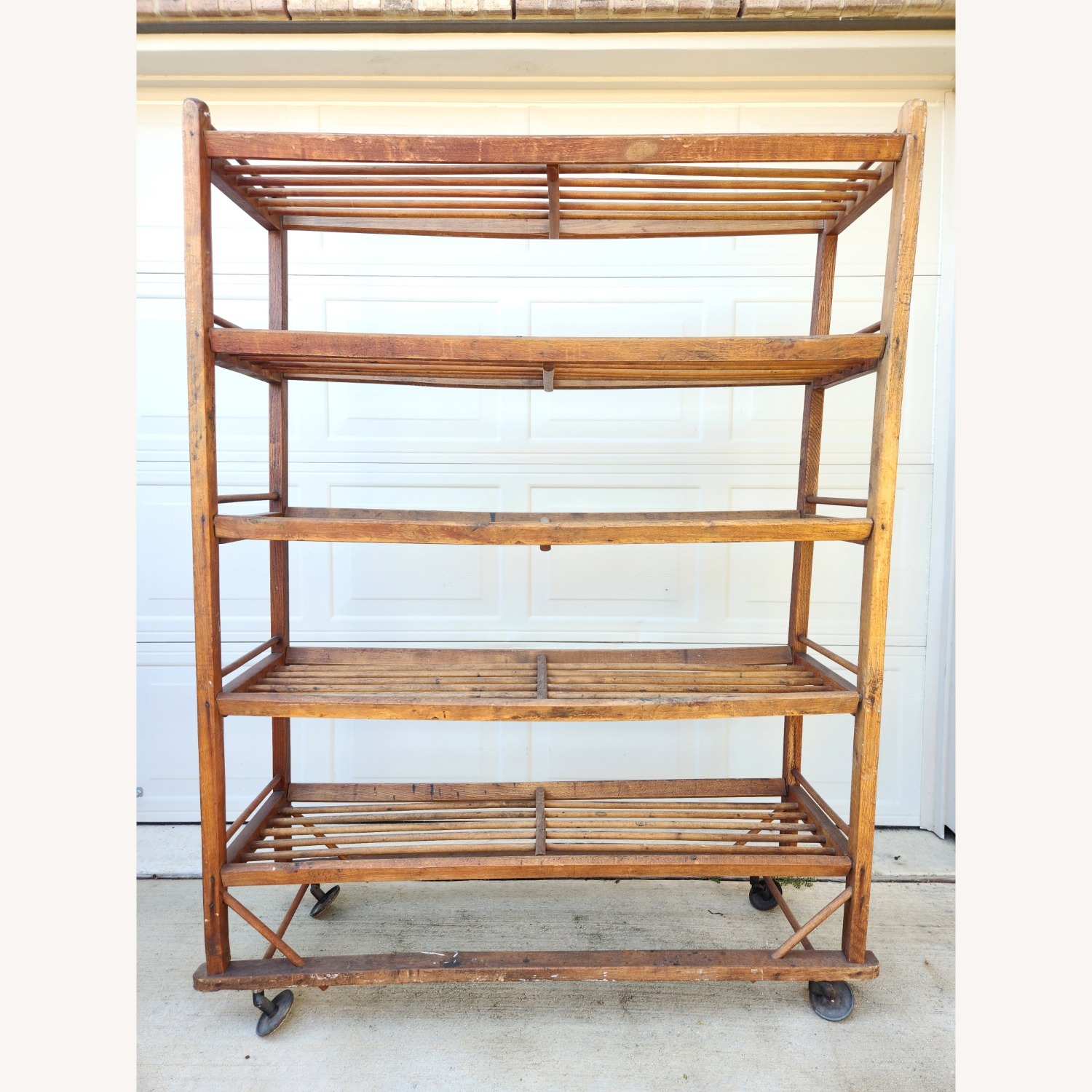 Vintage/Antique Finds Wood Boot Drying Rack - image-1