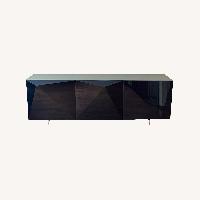 Tonin Casa Black Console Storage