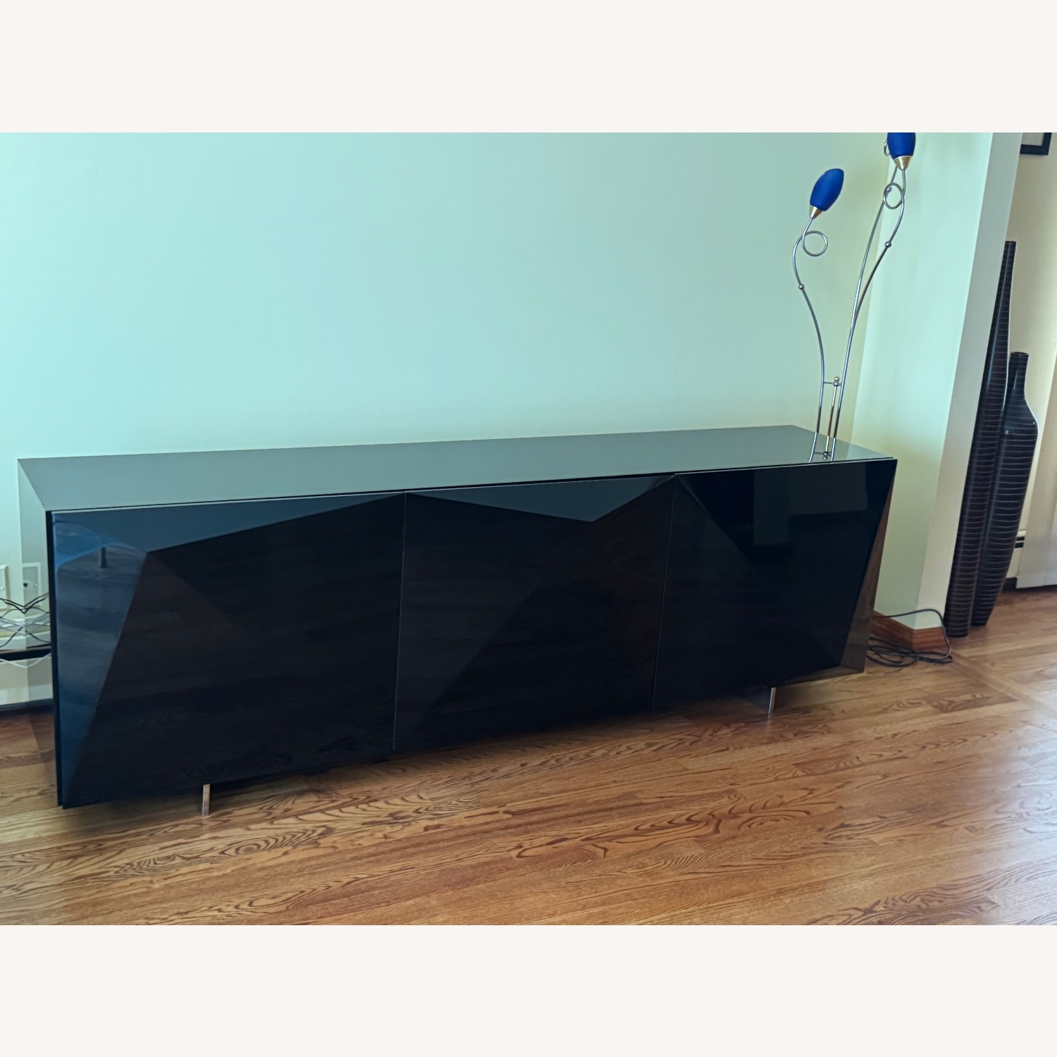 Tonin Casa Black Console Storage - image-4