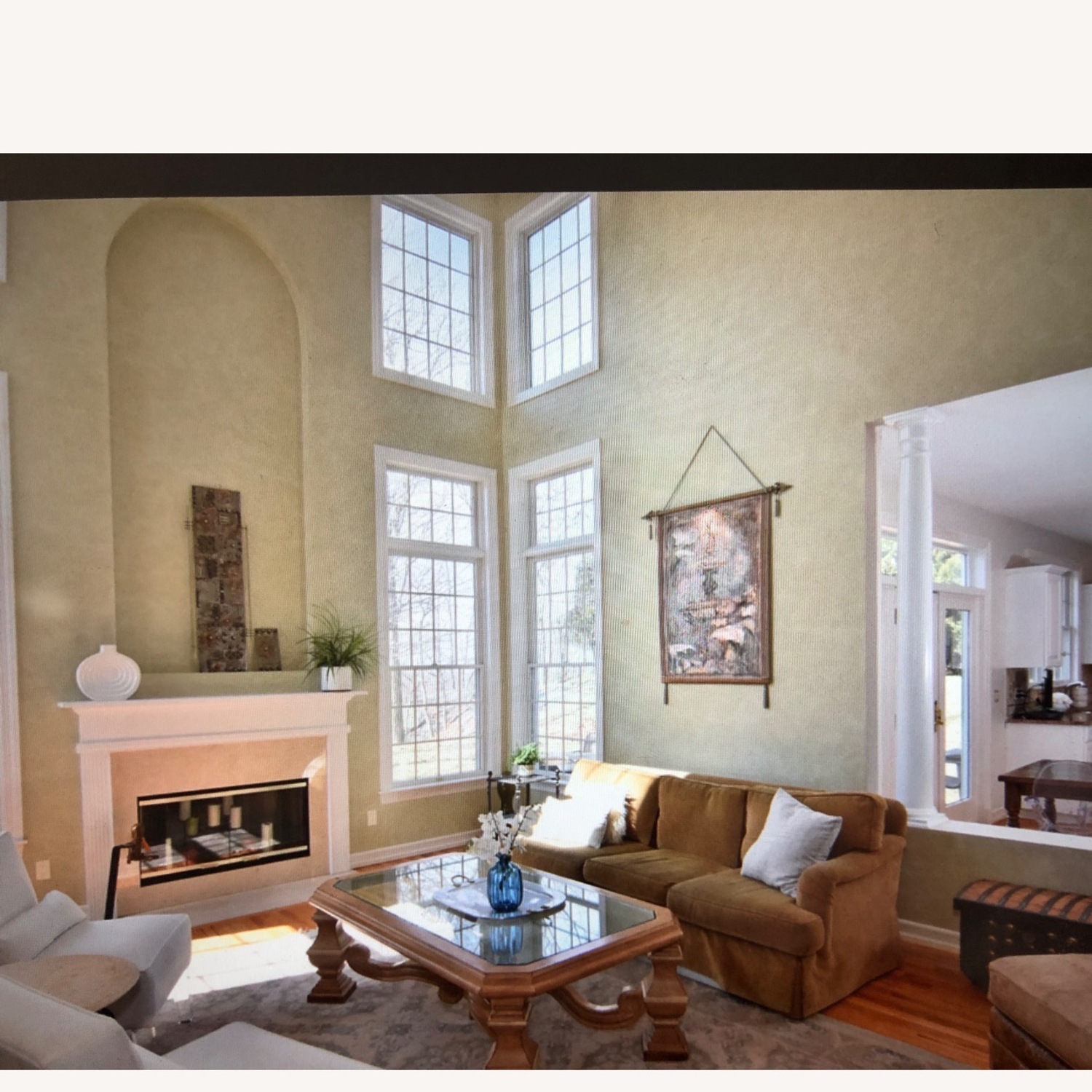 Chenille Custom Sofa - image-2