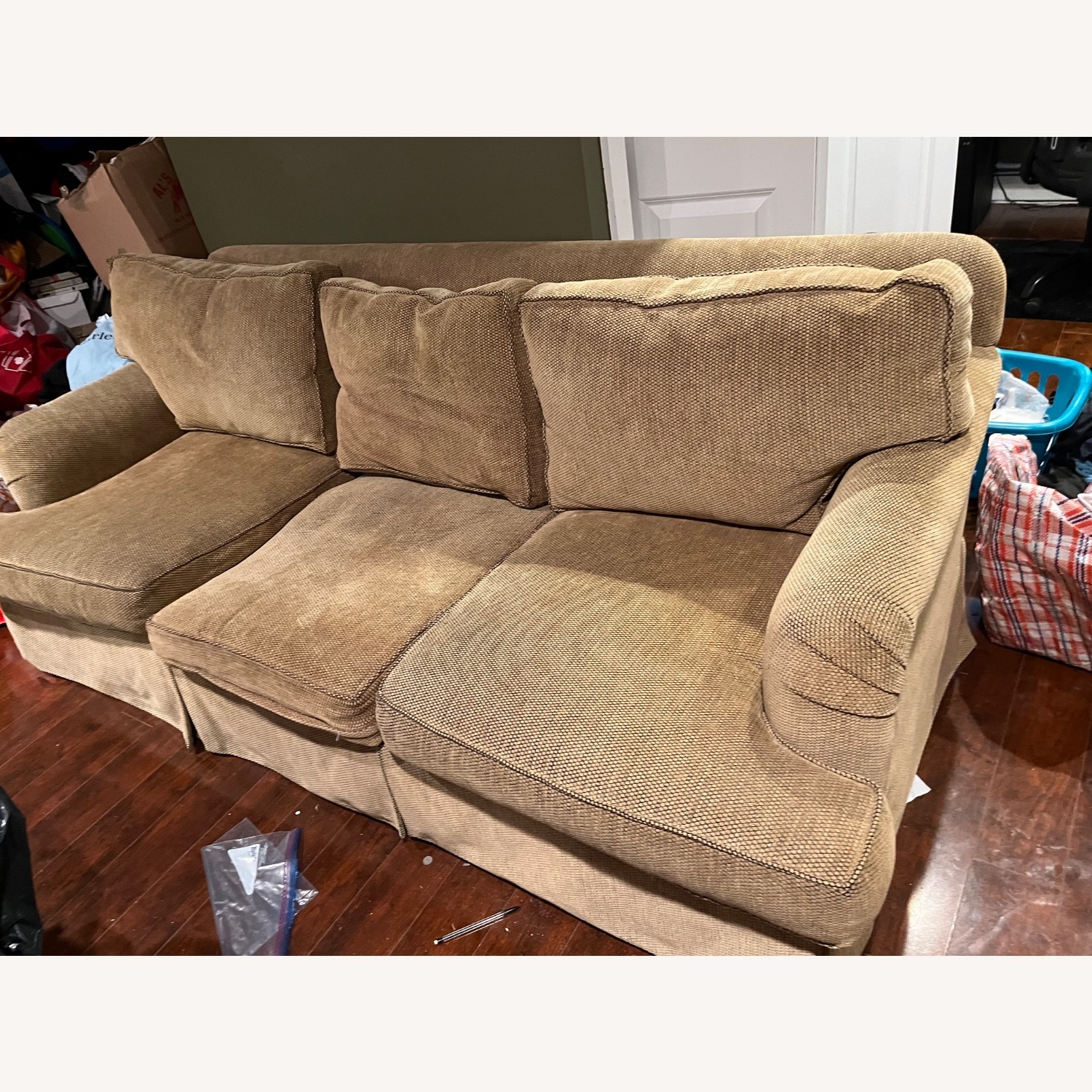 Chenille Custom Sofa - image-4