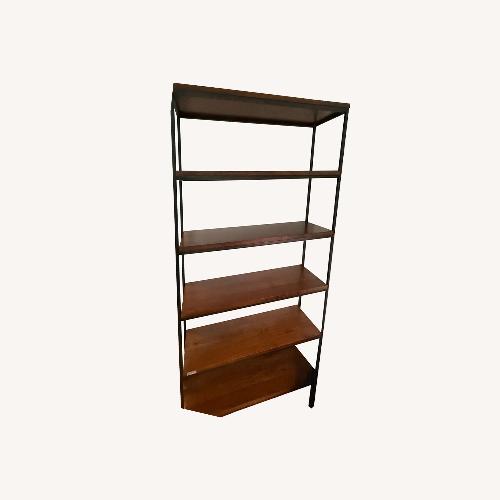 Used Article Archive Dark Brown Wood Bookcase for sale on AptDeco