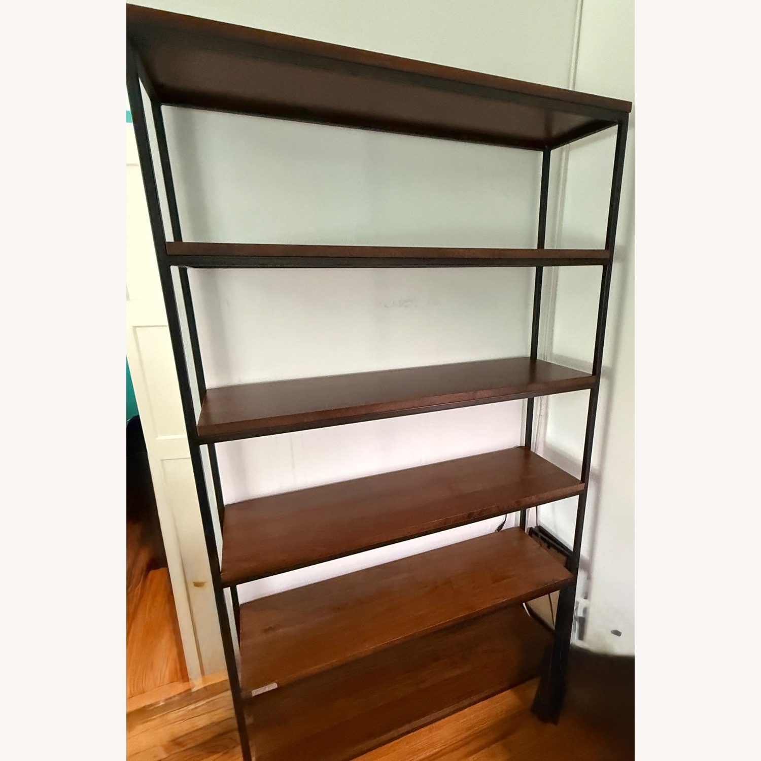 Article Archive Dark Brown Wood Bookcase - image-1