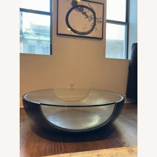 Used Mitchell Gold + Bob Williams Black Coffee Table for sale on AptDeco