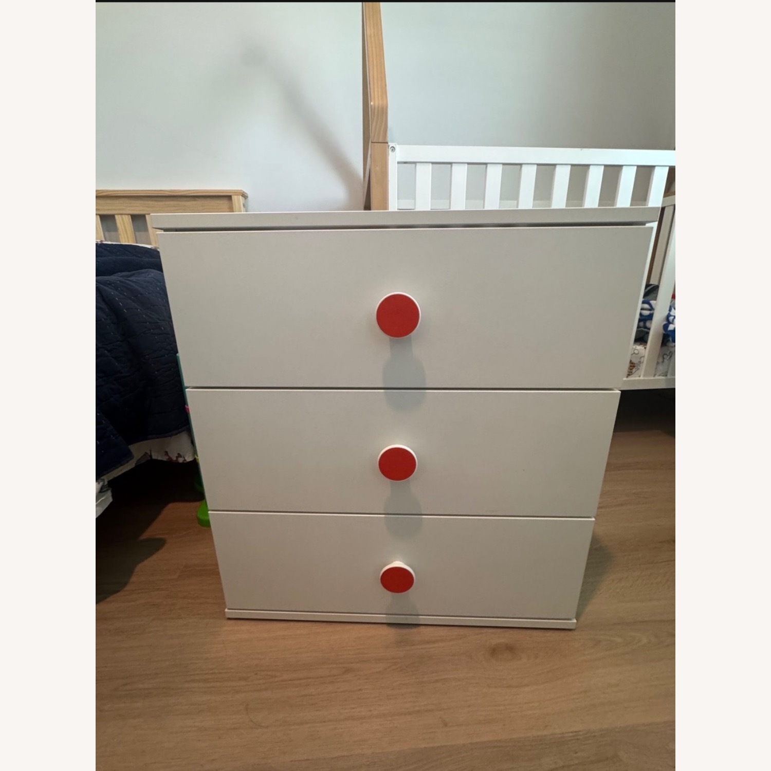 IKEA Godishus Children’s White Side Tables - image-1