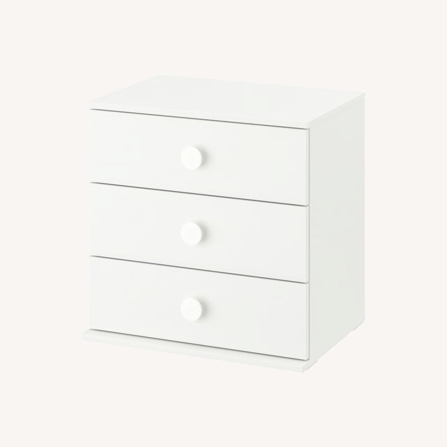 IKEA Godishus Children’s White Side Tables - image-0