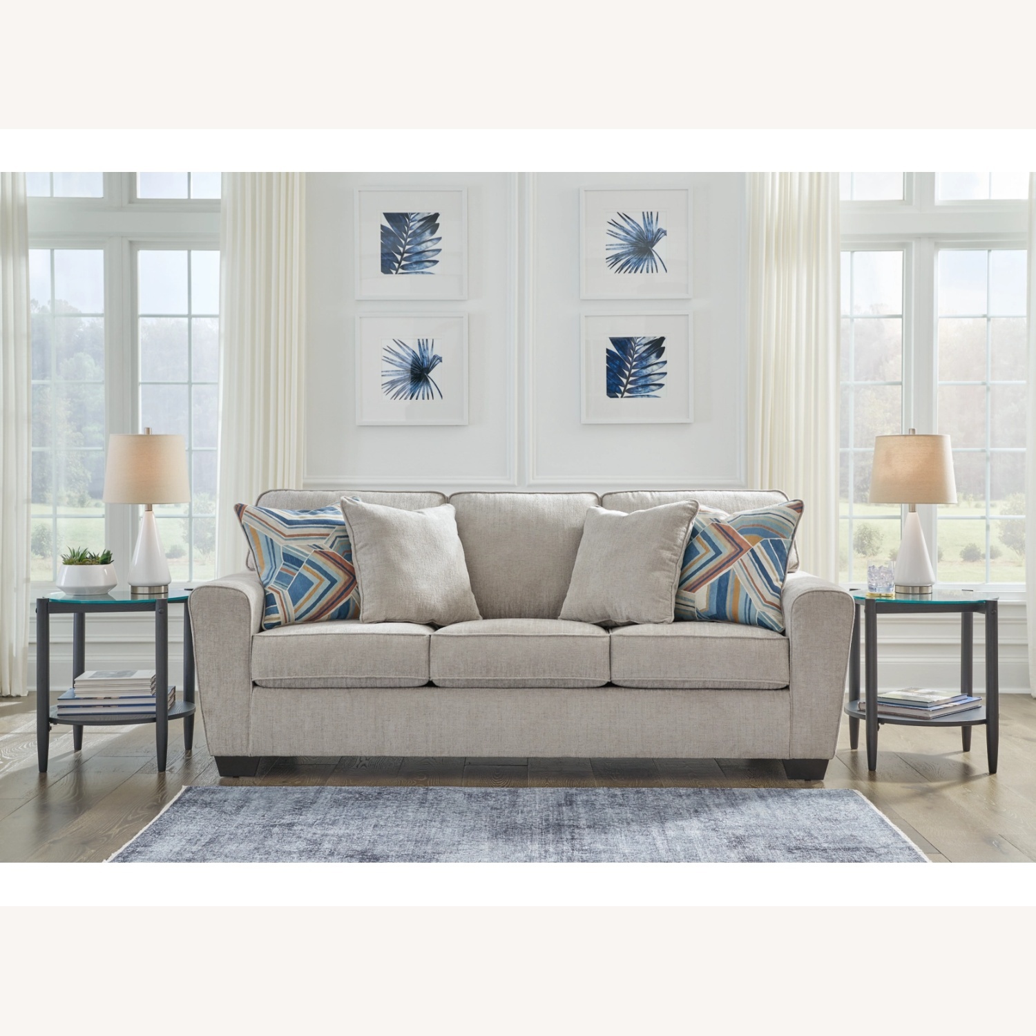 Ashley Furniture Cashton Light Brown 3+ Seater Sofa - image-4