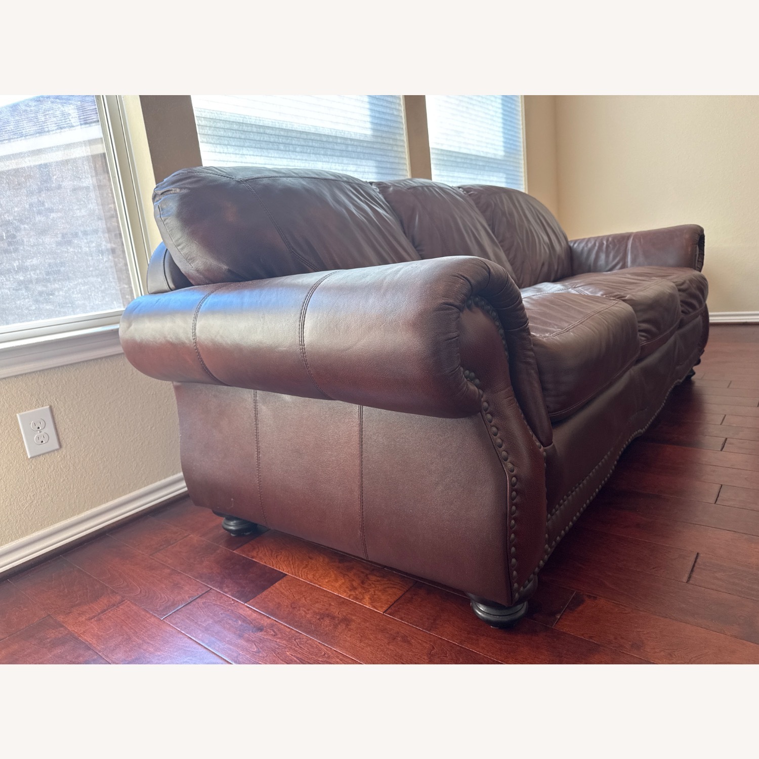 Leather 3+ Seater Sofa - image-2