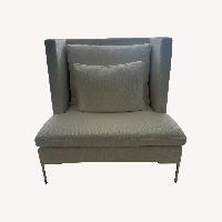 Tui Lifestyle White Fabric Accent Chair