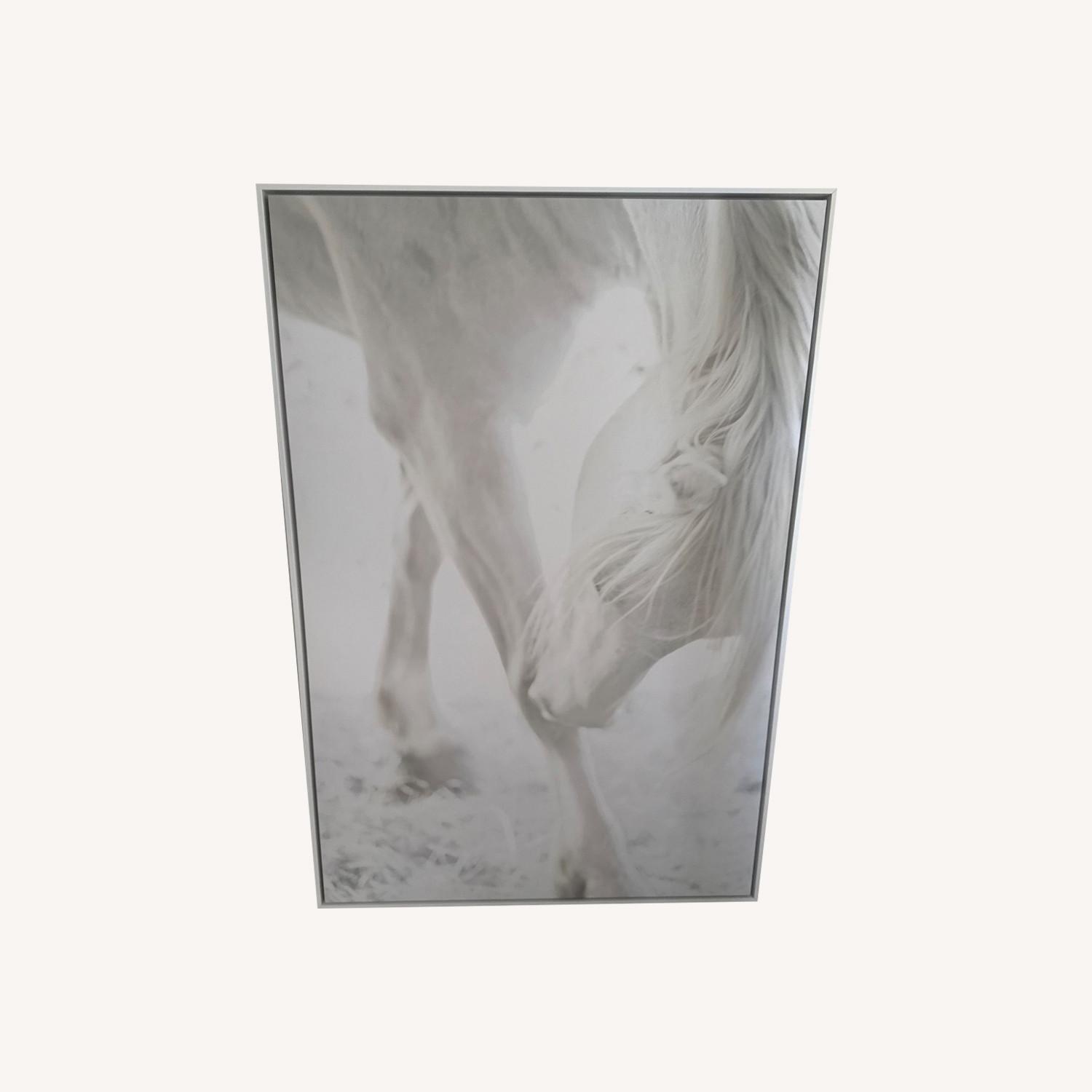 Framed Horse Painting  - image-0