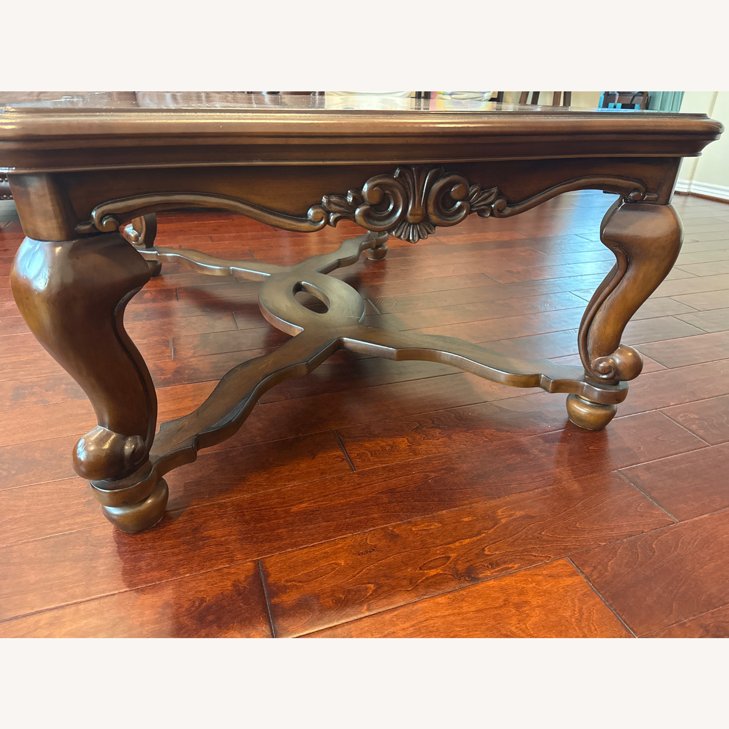 Wood Coffee Table - image-4