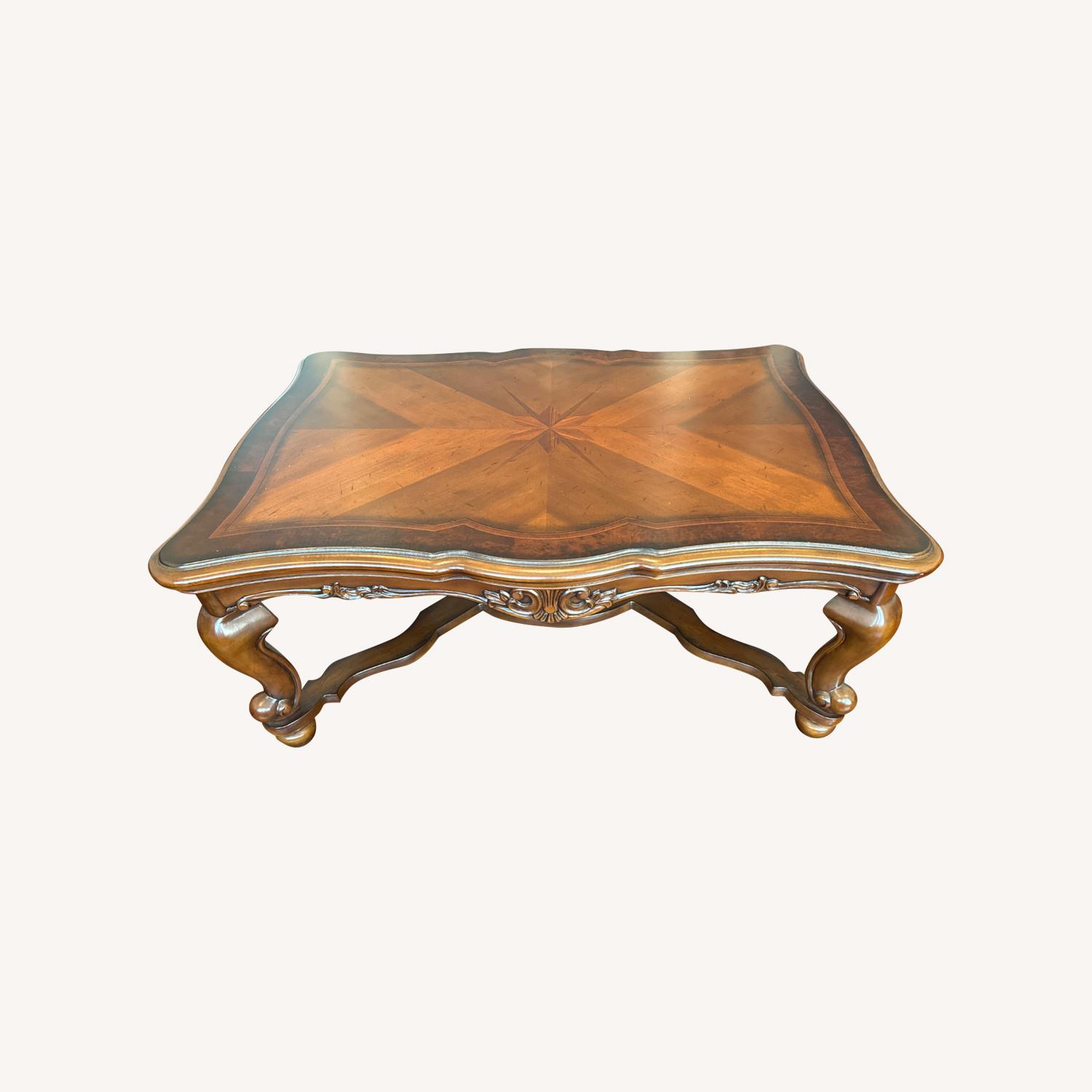 Wood Coffee Table - image-0