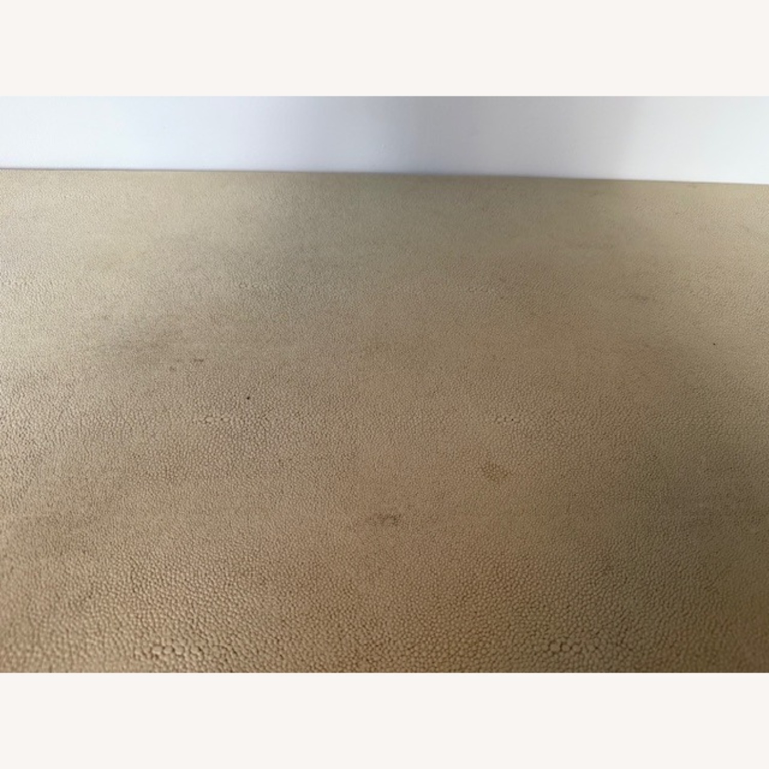 Belle & June Ivory Faux Shagreen Desk - image-4