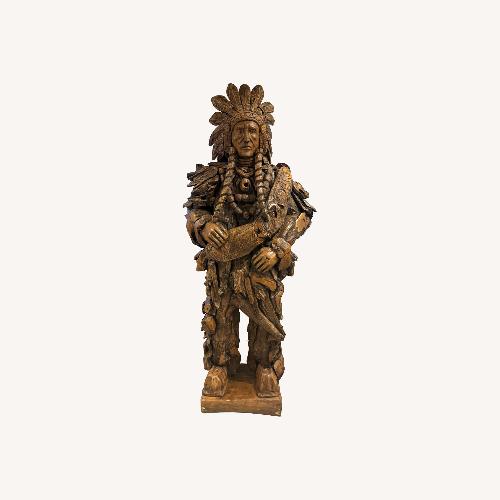 Used American Indian Statue for sale on AptDeco