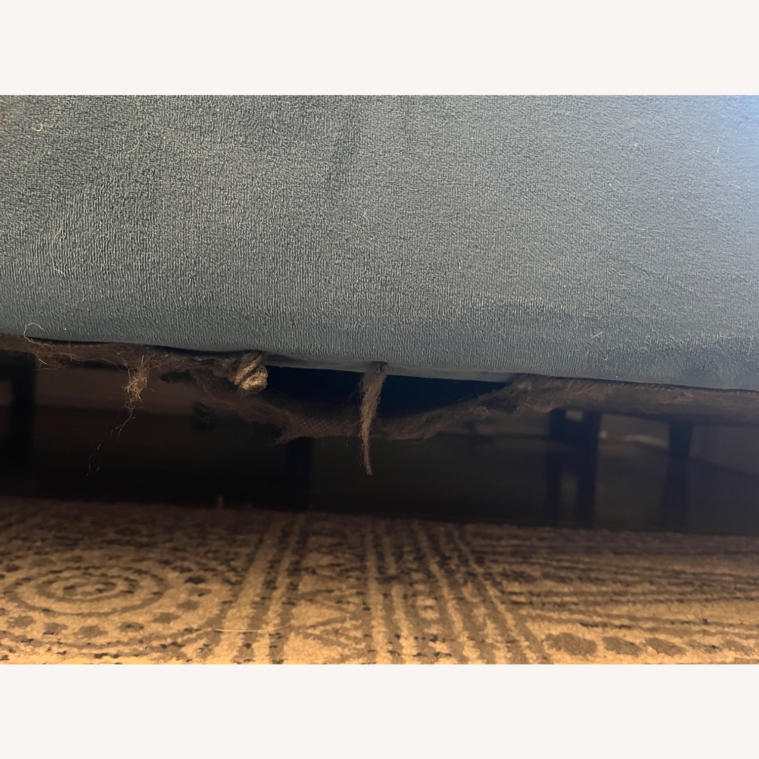 West Elm Paige Blue 2 Seater Sofa - image-4