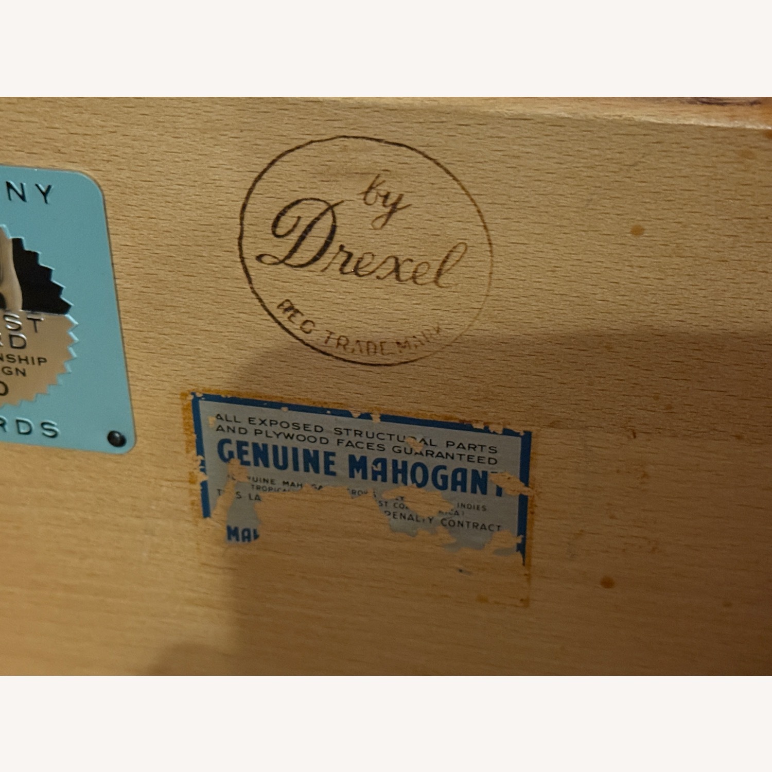 Drexel Light Brown Wood Chest - image-9