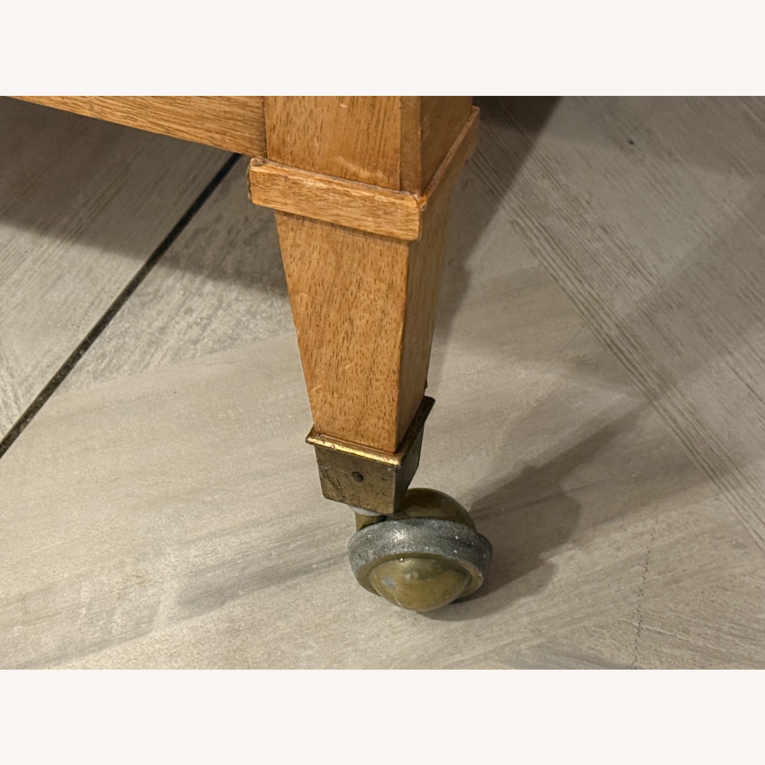 Drexel Light Brown Wood Chest - image-14