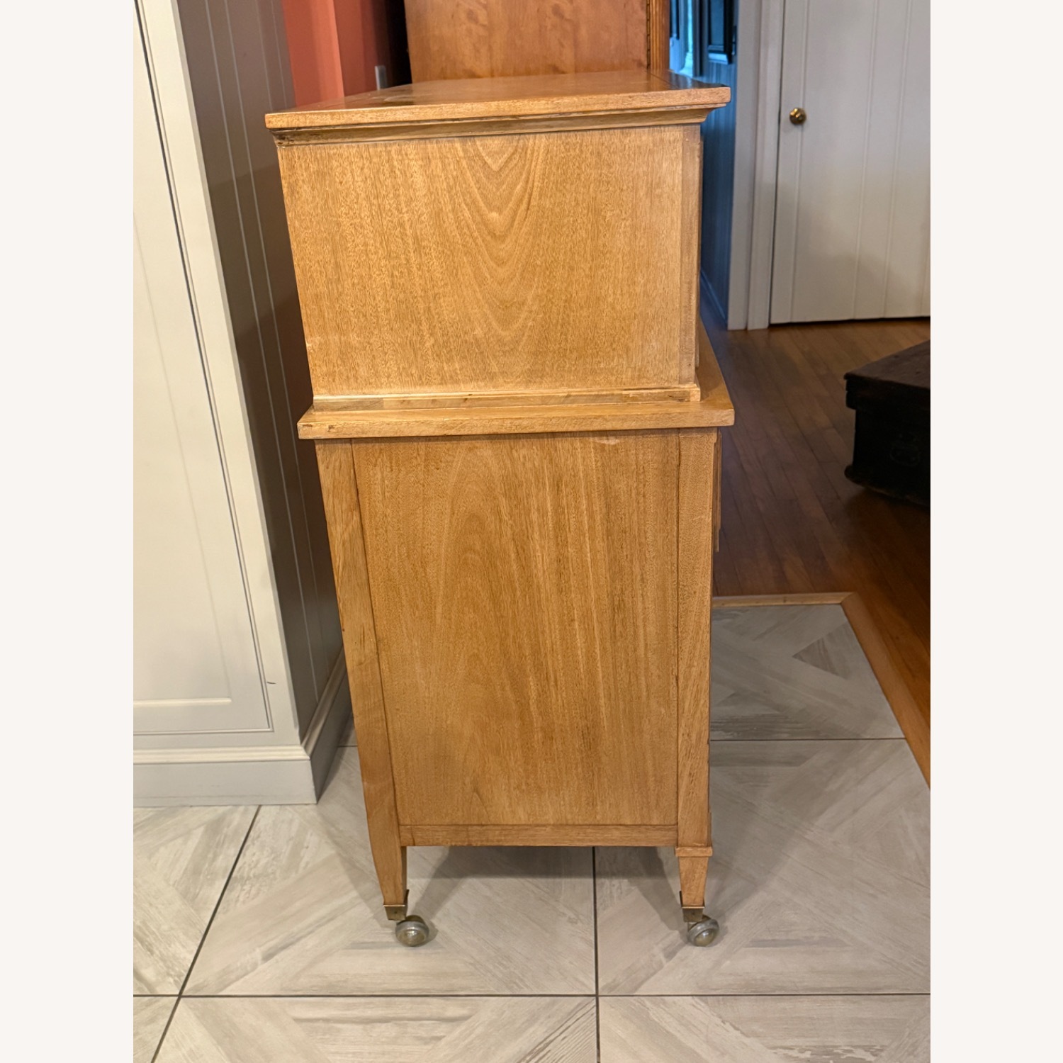 Drexel Light Brown Wood Chest - image-4
