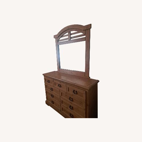 Used Ashley Furniture Light Gray Dresser for sale on AptDeco