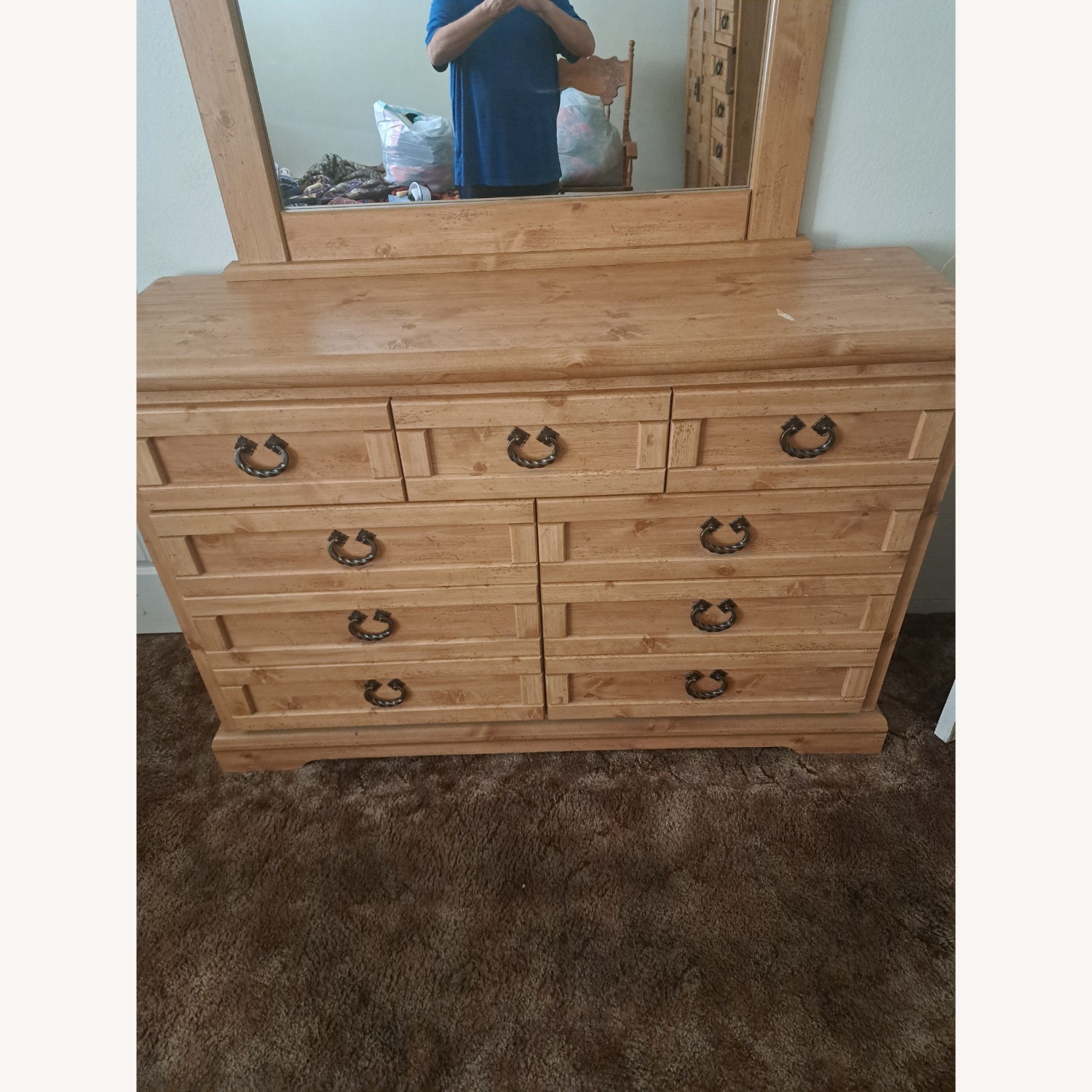 Ashley Furniture Light Gray Dresser - image-1