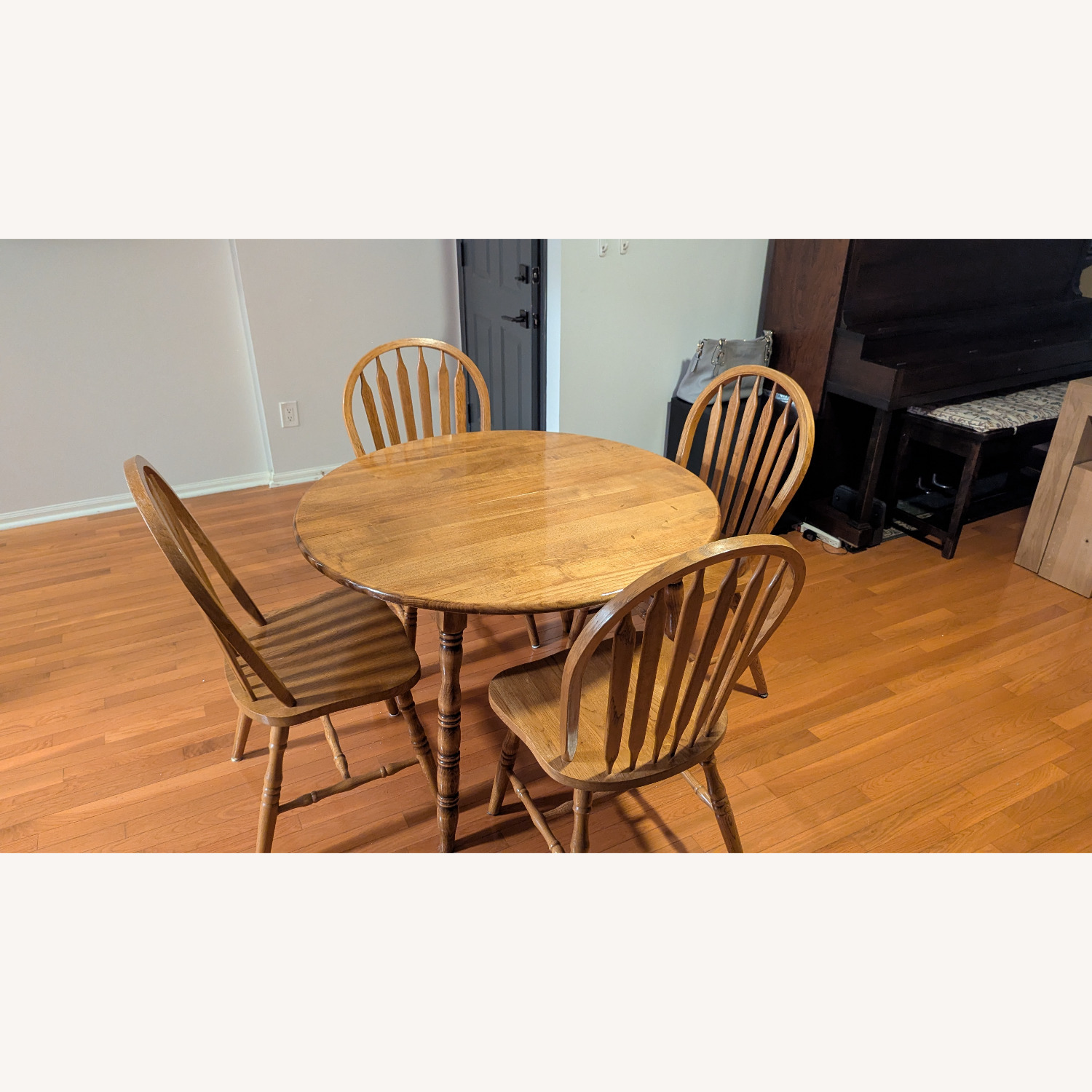 Wood Dining Set - image-5