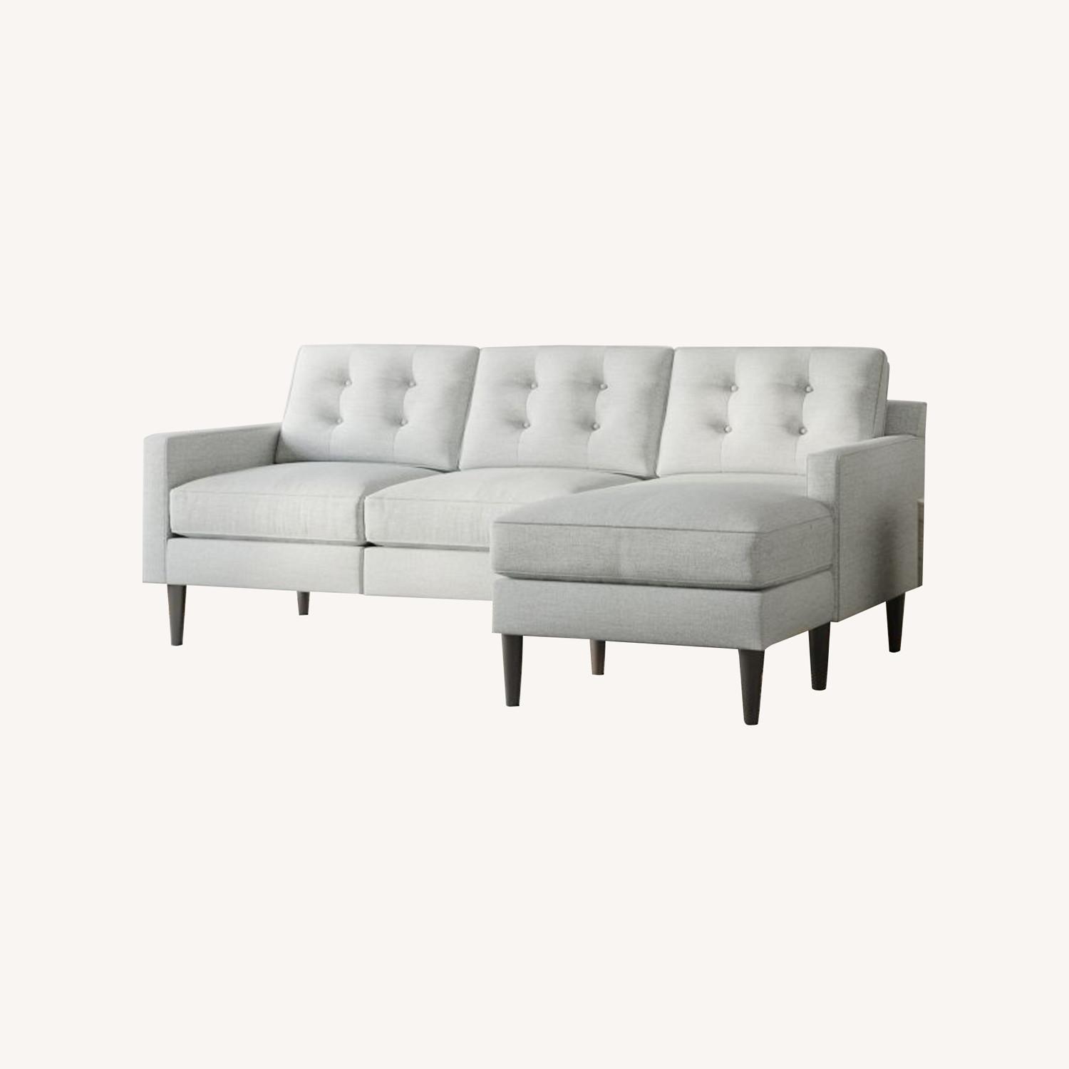 West Elm Drake Sofa With Chaise - image-0