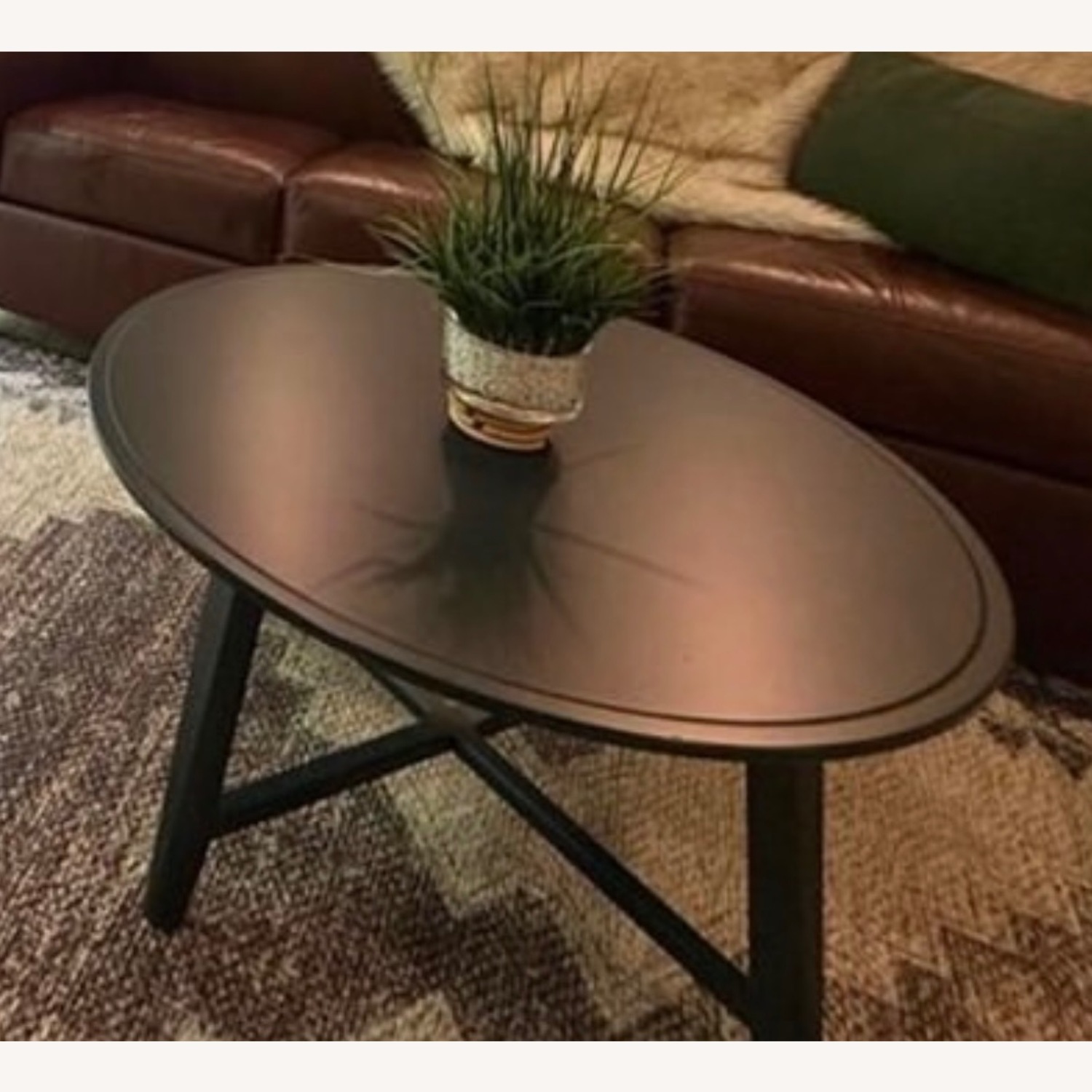 IKEA Kragsta Green Round Table - image-3