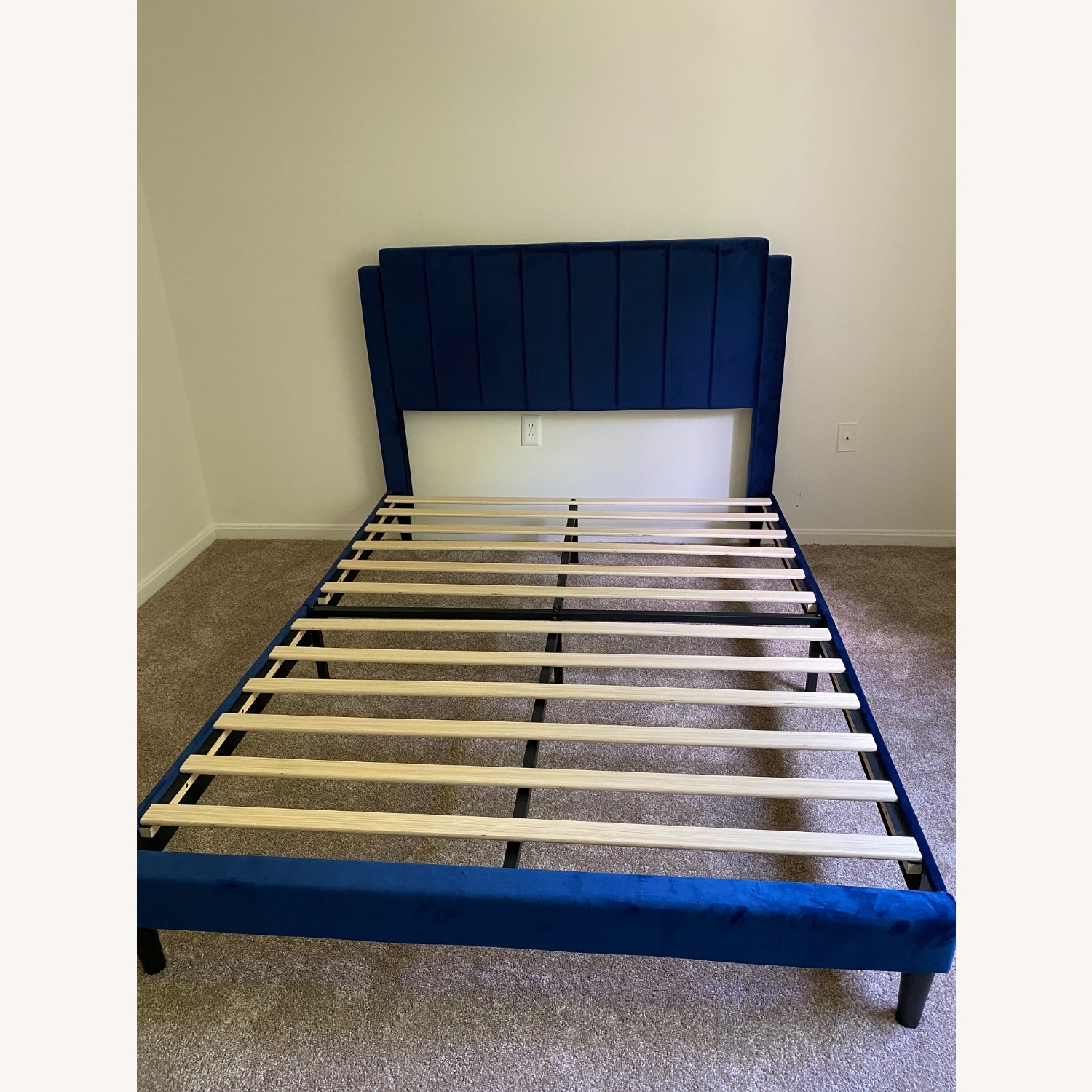 Walmart Blue Queen Size Bed AptDeco