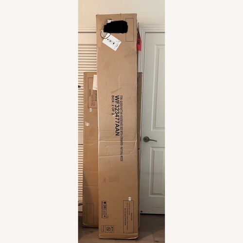 Used Amazon Natural Wood Queen Bed for sale on AptDeco