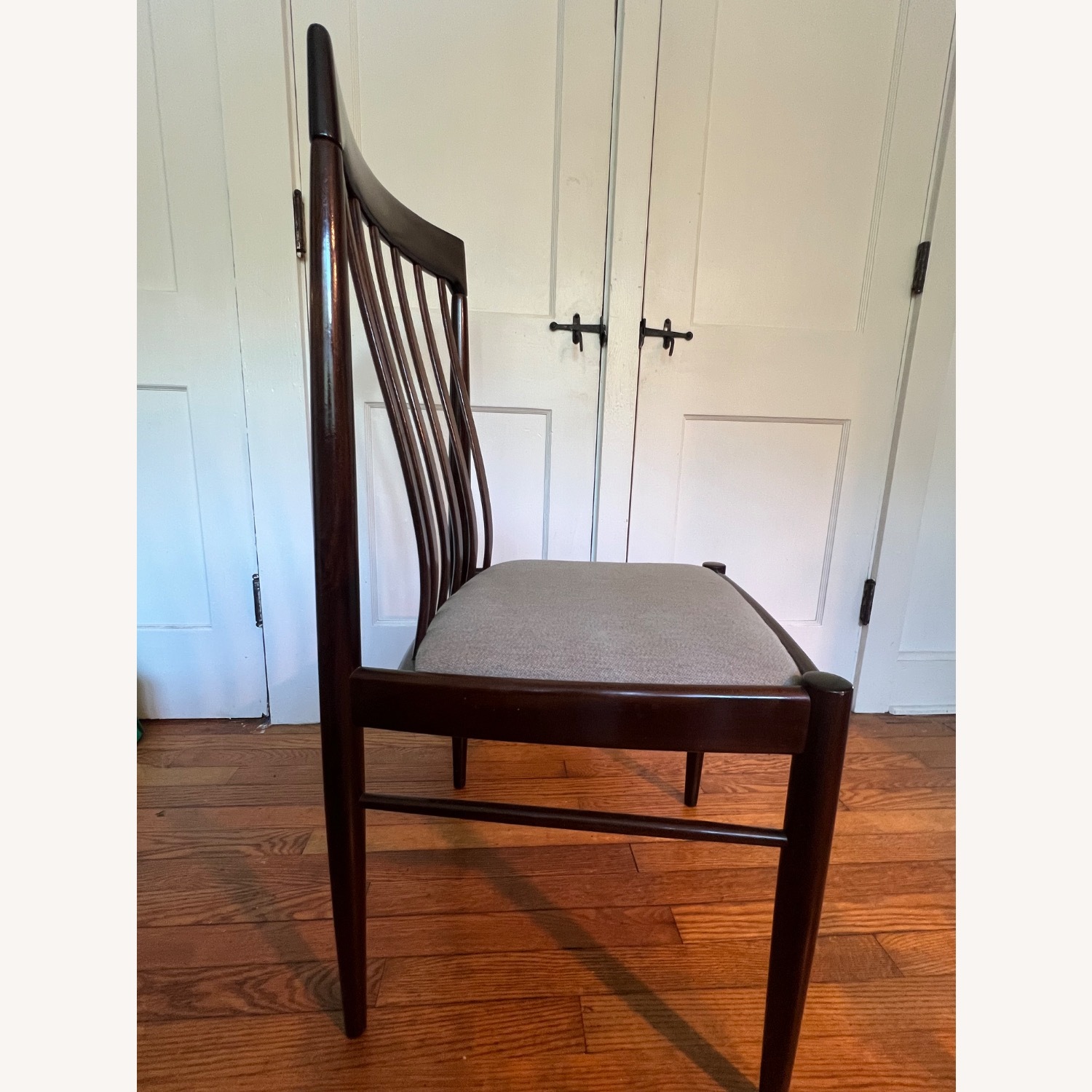 MCM Rosewood Dining Table and 6 Chairs - image-4