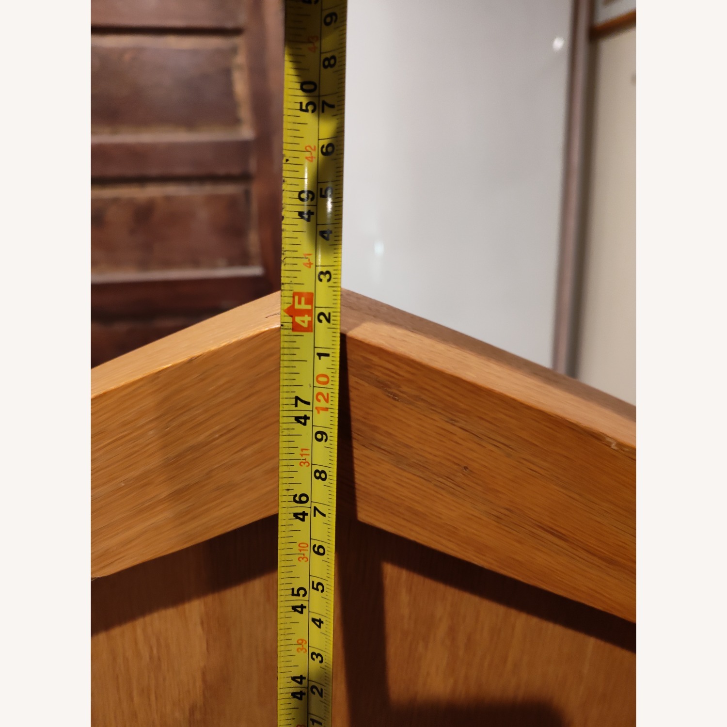 Vintage/Antique Natural Wood Armchair - image-10