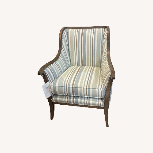 Used Ballard Designs Upholstered French Accent Chair for sale on AptDeco