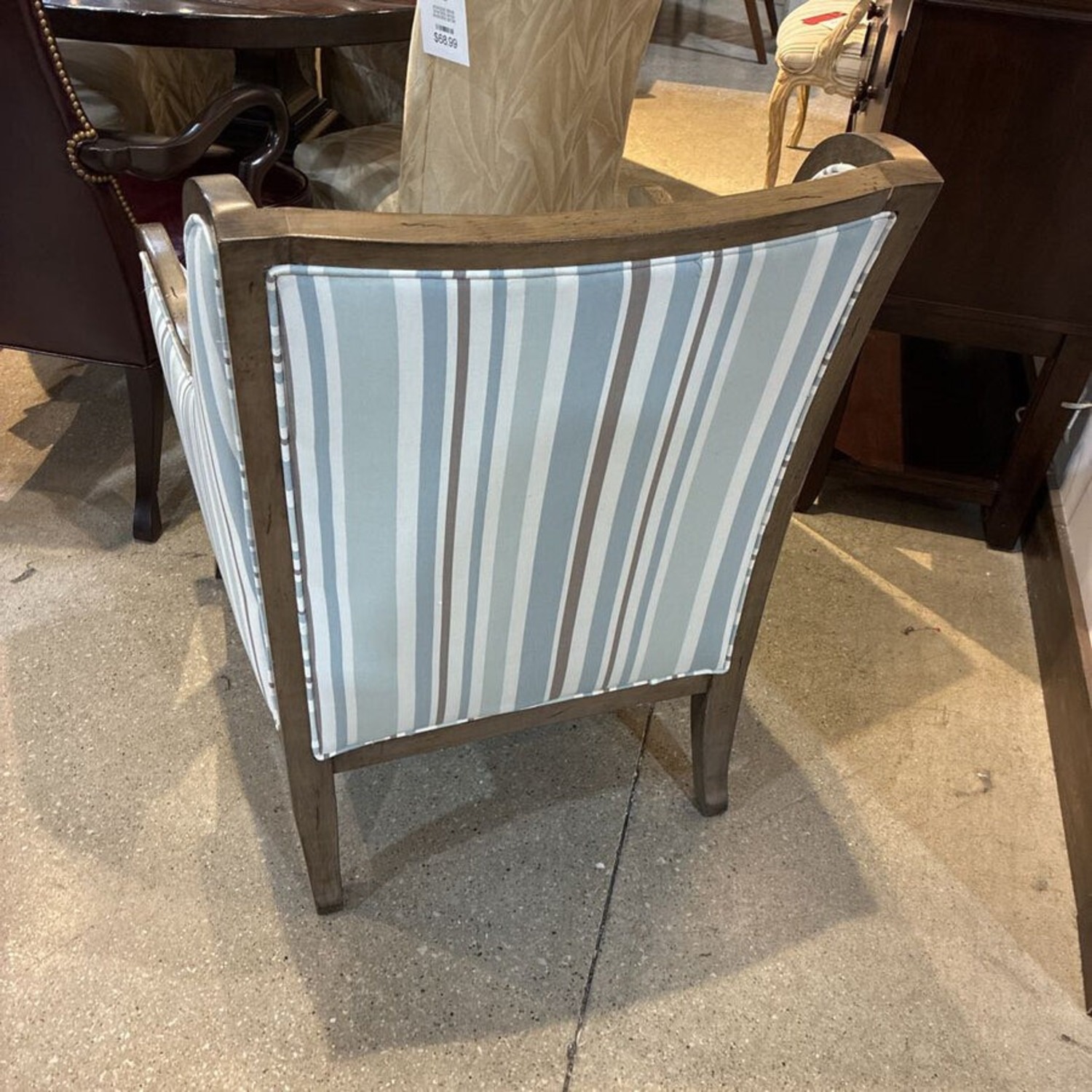 Ballard Designs Upholstered French Accent Chair - image-4