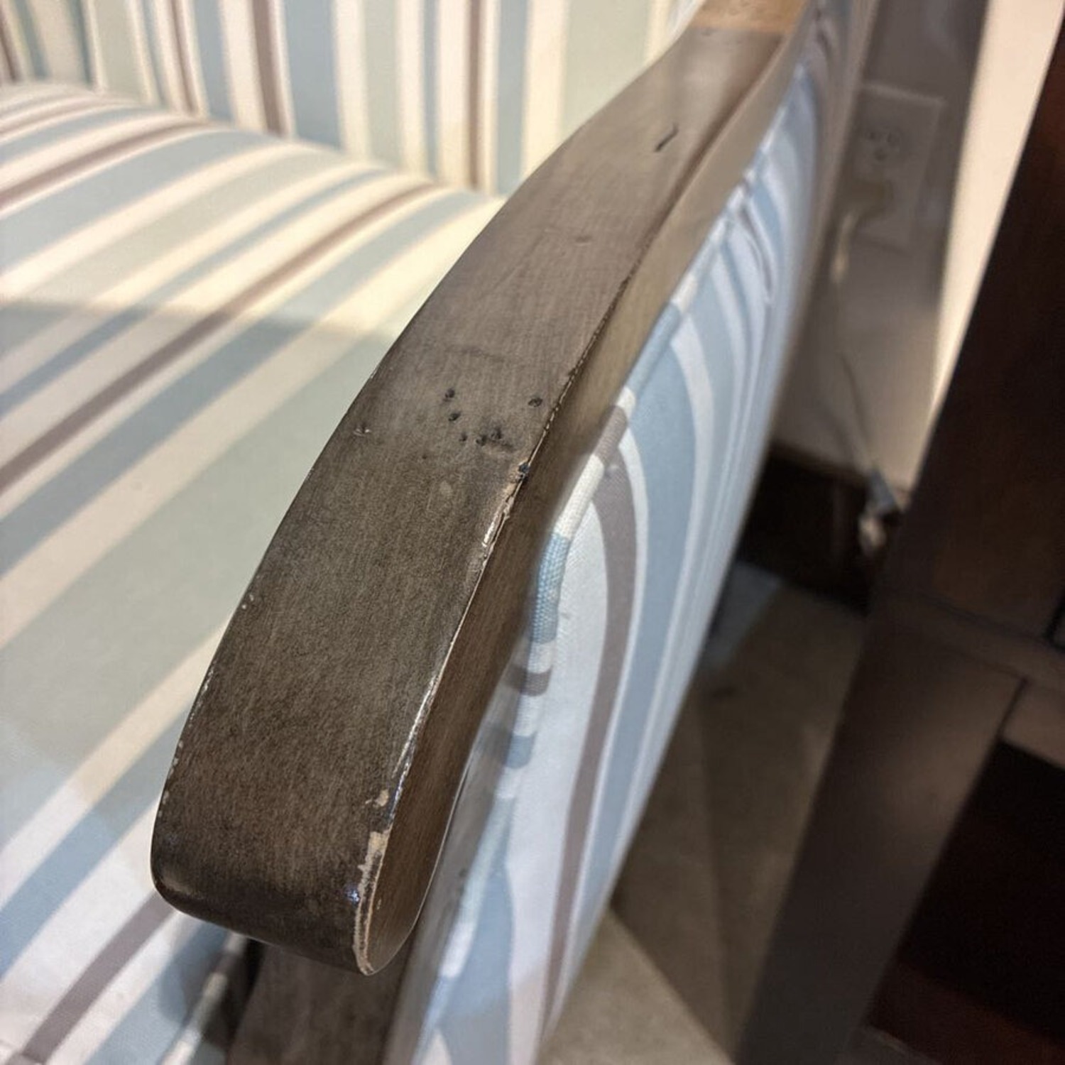 Ballard Designs Upholstered French Accent Chair - image-10